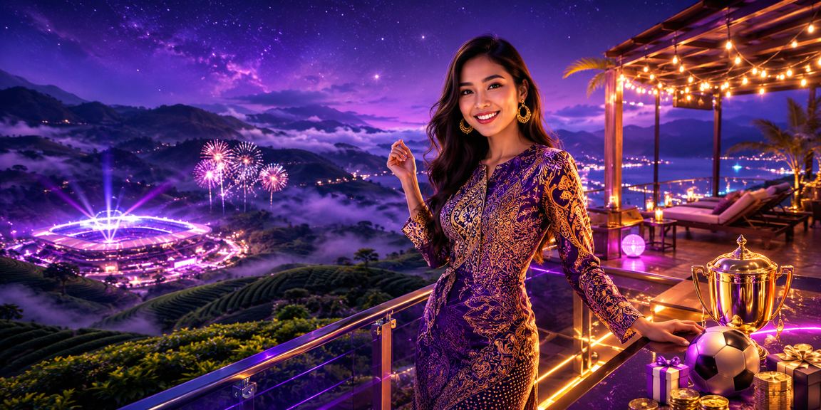 Pertaruhan kasino dan loteri Malaysia dengan motif batik warisan budaya tempatan