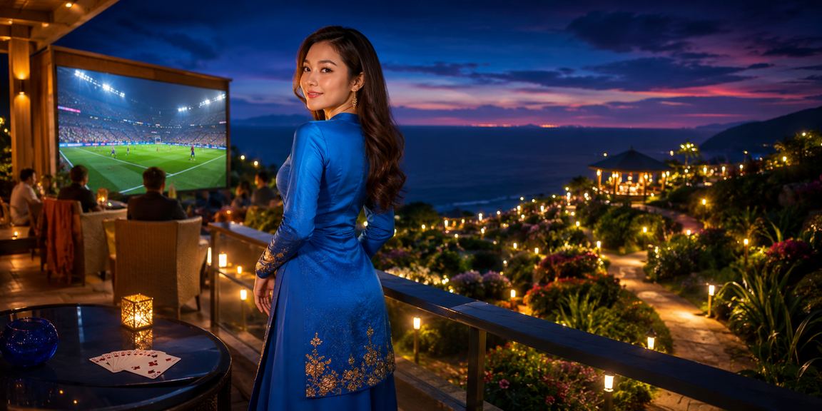 Malaysian football betting with traditional baju kurung